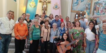 Reflexión sobre los 45 años del «Diario De Los Andes» luego de la misa en acción de gracias Iglesia Maria auxiliadora. Valera | Por: Thais Huz