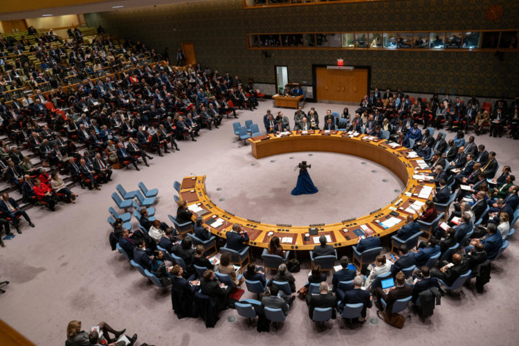 Fotografía de archivo en la que se registró una sesión plenaria del pleno del Consejo de Seguridad de las Naciones Unidas, en la sede del organismo, en Nueva York (NY, EE.UU.). EFE/Ángel Colmenares