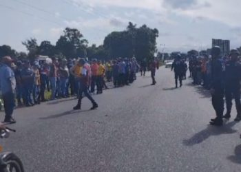 Agricultores boconeses protestaron en Barinas por el ingreso de papa colombiana al país