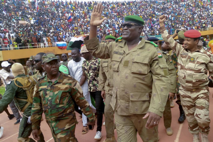 Imagen del general Mohamed Toumba, elegido para ocupar la cartera de Interior en el nuevo gobierno transitorio anunciado por la junta golpista en Níger. EFE/Issa Ousseini