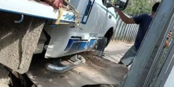 Puente de Chichuy en Campo Elías a punto de colapsar