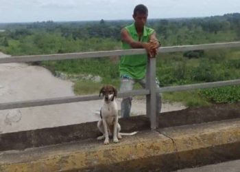 Hombre trató de saltar desde el Puente sobre el río Chama en El Vigía