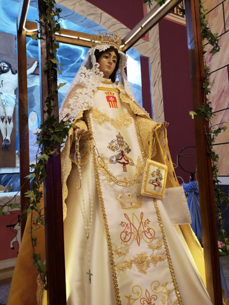 Virgen de las Mercedes, Patrona de Zea. Foto archivo de Yanara Vivas