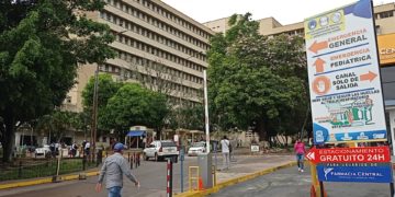 Paciente del Hospital Central de San Cristóbal denunció la presencia de chiripas en el área de traumatología