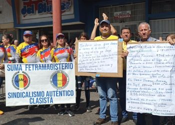 Docentes del Táchira le respondieron a Maduro que el magisterio ya llegó a la luna