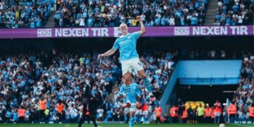 Erling Haaland logra su quinto triplete en 39 partidos de Premier League y el City destroza al Fulham