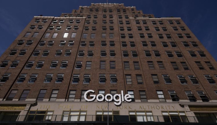 Vista de las oficinas de Google en Nueva York (EE.UU.), este 12 de septiembre de 2023. EFE/EPA/Justin Lane