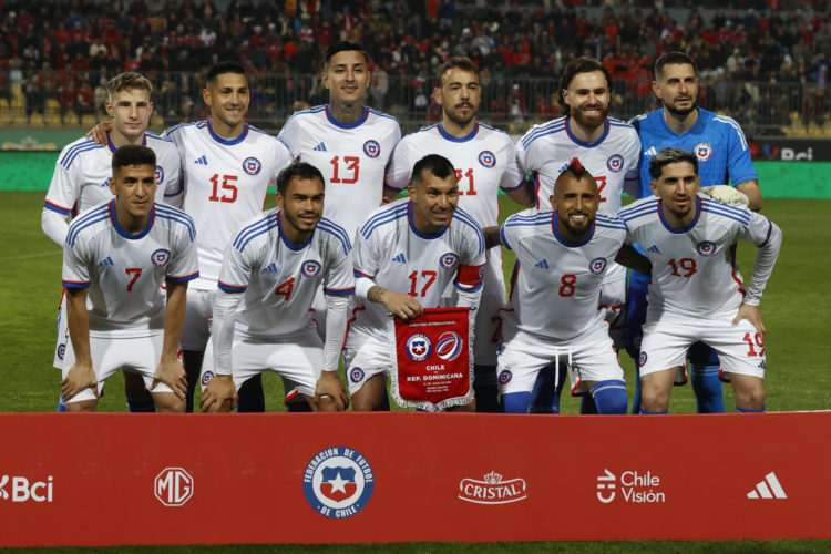 Los jugadores de la selección de Chile, en una fotografía de archivo. EFE/Elvis González
