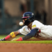Ronald Acuña Jr la mandó dos veces para la calle y se pone a nada del 40-70