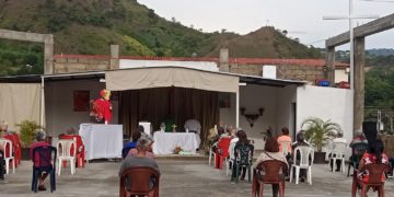 Rifa pro fondos para la construcción de su iglesia promueve feligresía de La Arboleda