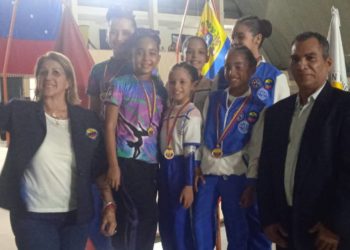 Trujillo atrapó seis medallas en Nacional de Gimnasia Interclubes