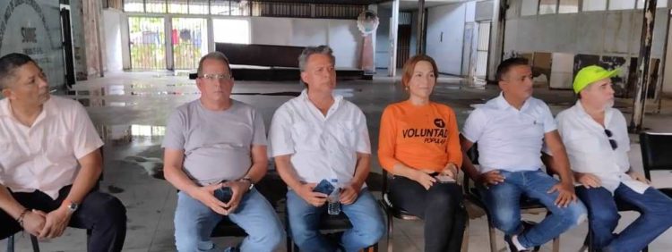 Integrantes de la Plataforma Unitaria Democrática (PUD) en el estado Trujillo (Fotos cortesía PUD – Trujillo)