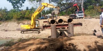 Concluyeron con éxito trabajos en el paso provisional de Onia