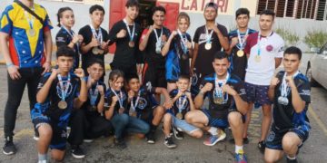 El kick-boxing merideño pegó duro en el Nacional