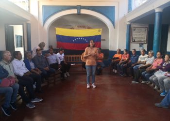 Jubilados y pensionados de Boconó se suman a la lucha por mejoras salariales