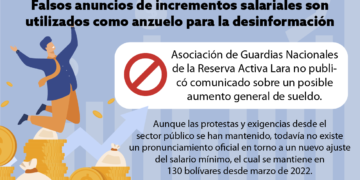 Falsos anuncios de incrementos salariales son utilizados como anzuelo para la desinformación
