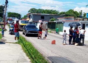 Protestan en Pie Sabana porque tienen 3 días sin servicio eléctrico