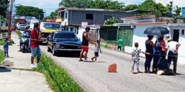 Protestan en Pie Sabana porque tienen 3 días sin servicio eléctrico