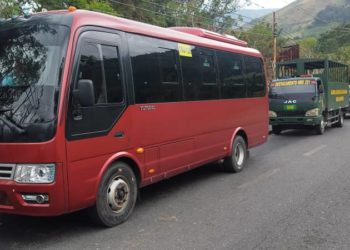 Llegan unidades de Bus Trujllo a Boconó para palear problemática del transporte