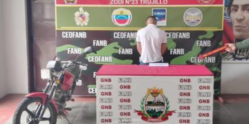 GNB detiene a hombre con 24 dosis de cocaína