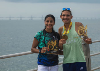 Los venezolanos Whinton Palma y María Garrido ganan la Media Maratón de Maracaibo