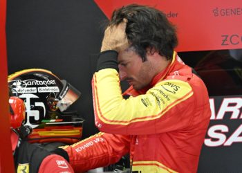 Sainz fue el más rápido en el último libre de Monza; Alonso, quinto y ‘Checo’ el décimo