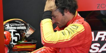 Sainz fue el más rápido en el último libre de Monza; Alonso, quinto y ‘Checo’ el décimo