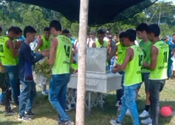 Vecinos del kilómetro 9 exigen justicia para el joven futbolista Maikel Corona