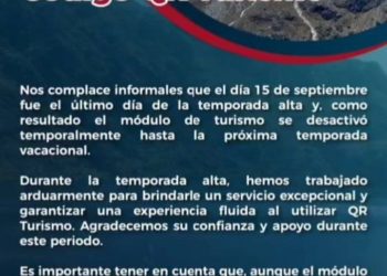 Cormetur mantendrá hasta el 30 de septiembre el servicio QR a turistas para surtir combustible en Mérida