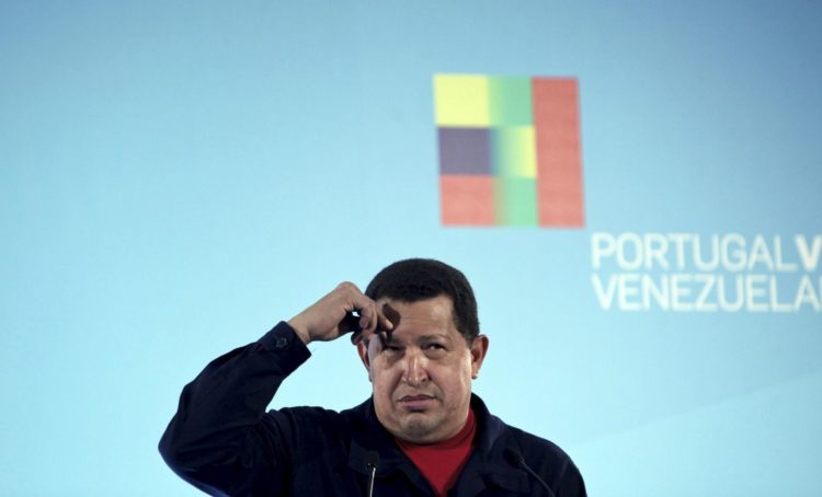 El presidente venezolano Hugo Chávez, en una fotografía de archivo. EFE/Jose Coelho
