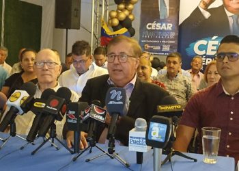 Táchira| Pérez Vivas indicó que el PSUV y el Gobierno tienen «secuestrada» la inscripción electoral