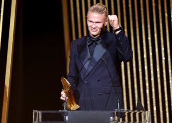 Haaland gana el premio Muller al máximo goleador de la temporada