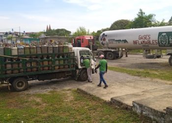 Empresa Trujillo Gas Comunal cumplió operativo especial: Venta de GLP  en Miranda