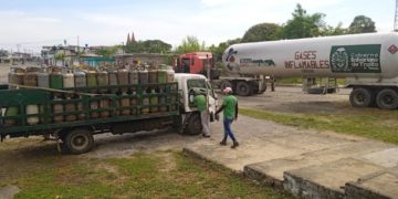 Empresa Trujillo Gas Comunal cumplió operativo especial: Venta de GLP  en Miranda