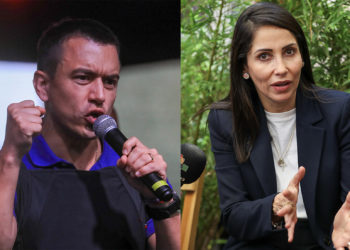 Con su lado más personal, González y Noboa buscan en TikTok el voto joven de Ecuador