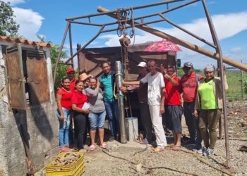 Alcaldía de La Ceiba instaló nuevo sistema de bombeo de agua que beneficia a numerosas familias