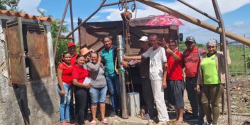 Alcaldía de La Ceiba instaló nuevo sistema de bombeo de agua que beneficia a numerosas familias
