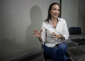 El pacto entre el Gobierno venezolano y la oposición carece de certezas, dice María Corina Machado