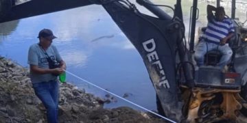 Activan trabajos de recuperación del puente La Cavita en Boconó