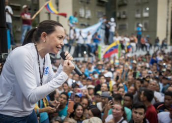 María Corina Machado, segura de tener ganadas las elecciones primarias