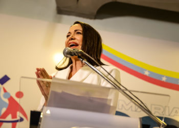 María Corina Machado asegura que la «magnitud» de las primarias ha «sacudido» al chavismo