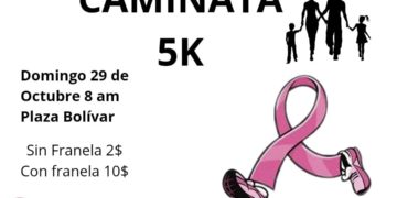 Se acerca primera caminata familiar en pro de la Sociedad Anticancerosa de Boconó