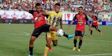 El aurinegro se trajo un punto de Caracas