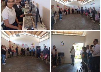 Inauguran Centro Informático en Liceo Bolivariano Salvano Velazco de Boconó