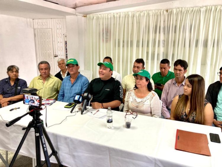 Dirigencia de Copei Odca en Táchira, asegura que seguirá trabajando por la candidatura de María Corina Machado. Fotos: Carlos Eduardo Ramírez