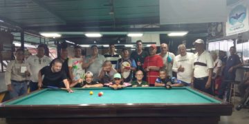 El billar tres bandas trujillano siguió su masificación