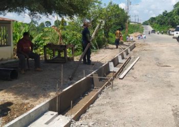 Obras de acceso al nuevo puente Onia tienen importantes avances
