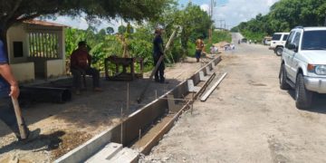 Obras de acceso al nuevo puente Onia tienen importantes avances