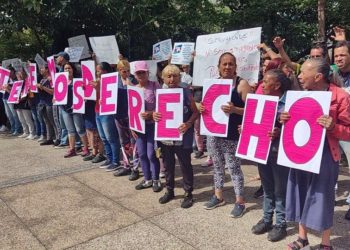 Táchira | Con la consigna «alcalde dé la cara», protestaron los comerciantes informales en San Cristóbal