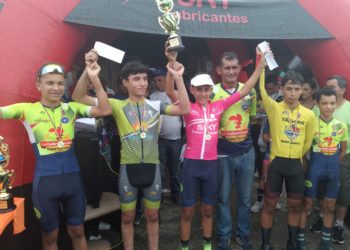 La Gallina Dorada mandó en la infantil y pre juvenil en el II Giro Funripa 